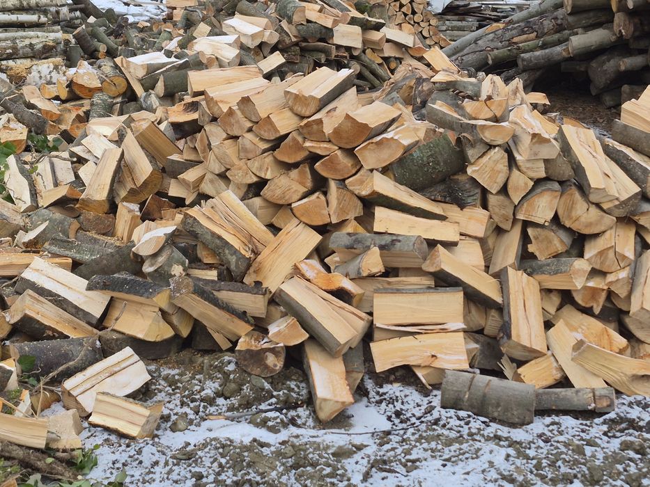 Drewno kominkowe BUK do pieca kominek opał transport twarde rąbane