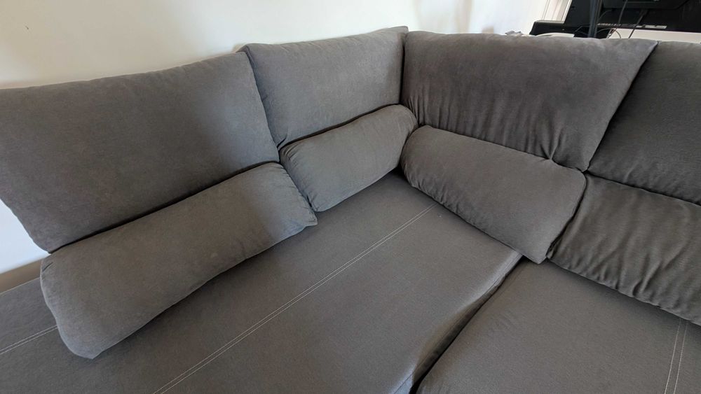 Sofá cama c/ chaise long