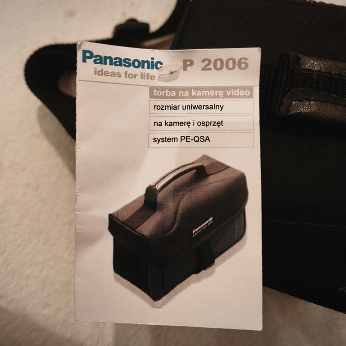 Panasonic torba na kamerę video