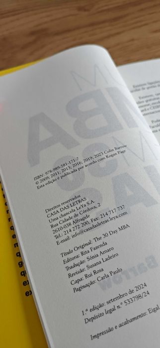 Um MBA em 30 dias de Colin Barrow