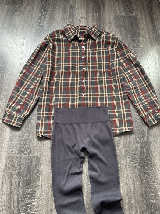 Трендова картата рубашка в клітинку