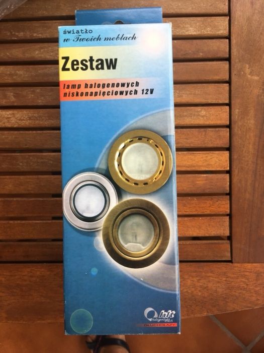 Zestaw lamp halogenowych 12V