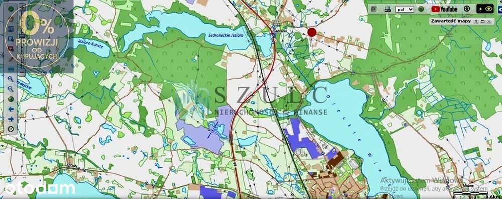 Działka w Sedrankach