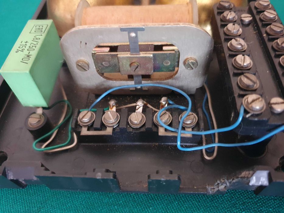 Campainha / buzzer antiga, para telefones analógicos - vintage