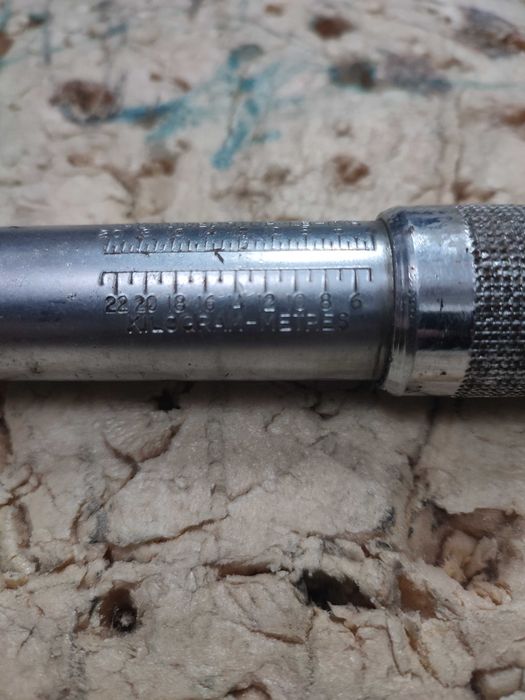 Chave Dinamómetro ou Dinamométrica 50 a 225 NM TROCO por 5 a 25 NM