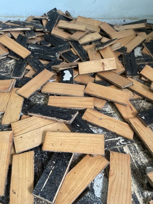 Tacos de madeira 21cmx 7cm