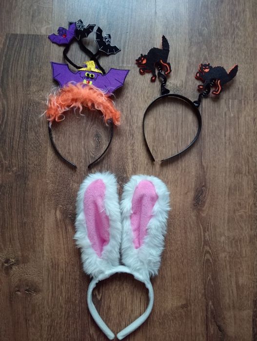 Bal karnawałowy opaski halloween