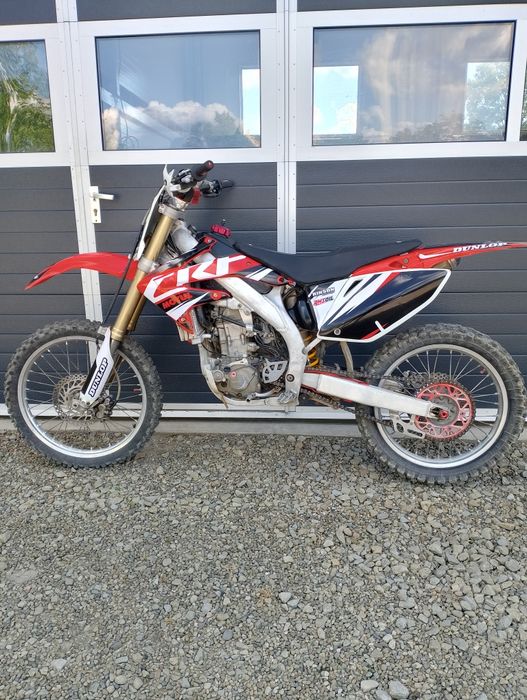 Honda CRF 450 2008r HGS (POPCORN) + zbroja buty strój 2x opony