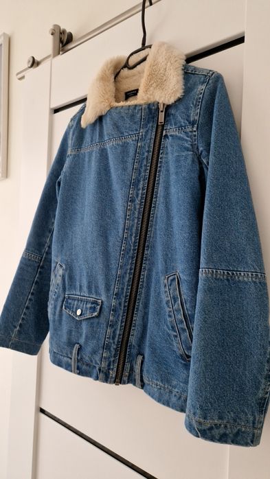 Jeansowa ocieplana ramoneska Reserved XS