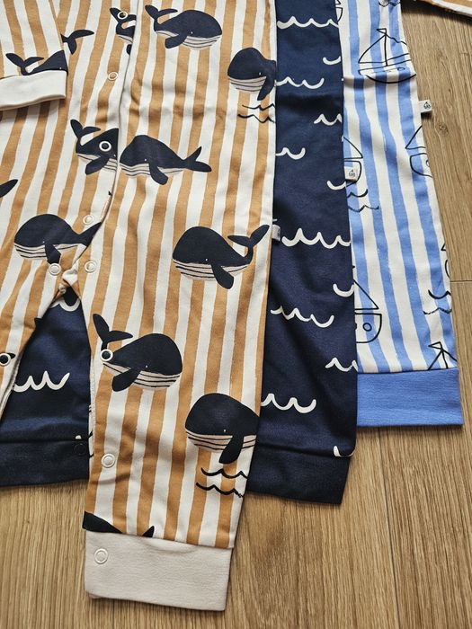 Zestaw pajacyków chłopięcych  3-pak Next  rozmiar 86 cm