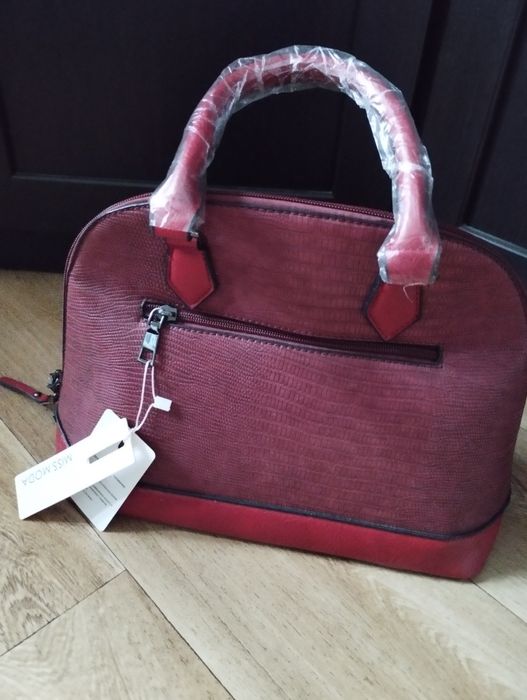 Miss Moda torebka damska kuferek do ręki na ramię nowa