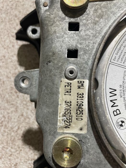 Подушка безпеки водія airbag BMW E38 E39.  3311628956