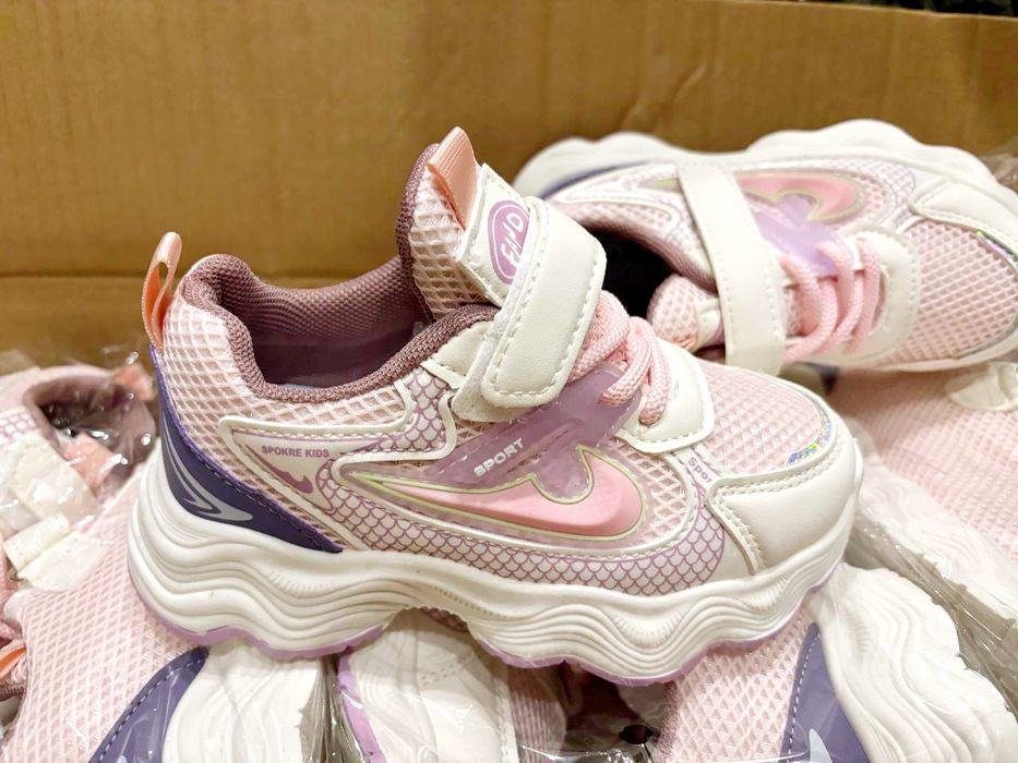 Кросівки рожеві для дівчинки на весну 26-31  кроссовки для девочки .