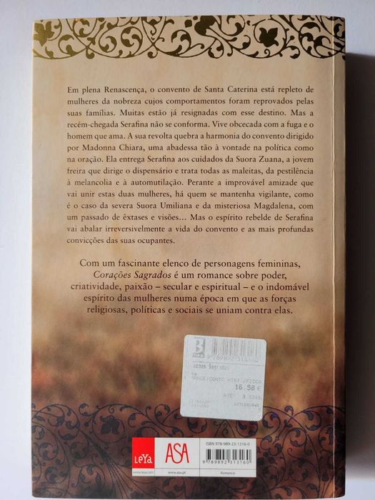 Corações Sagrados, de Sarah Dunant