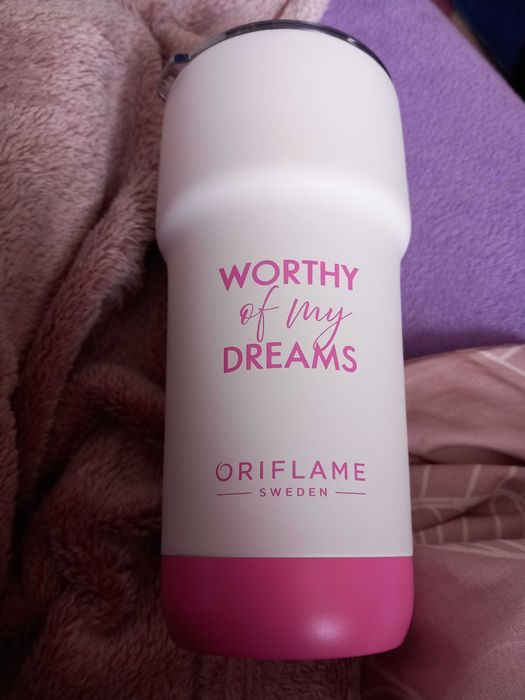 Kubek Termiczny ORIFLAME róż 530ml stal nierdzewna