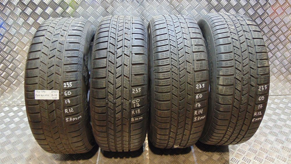 felgi alufelgi opony zimowe mercedes 5x112 a204 crosscontact