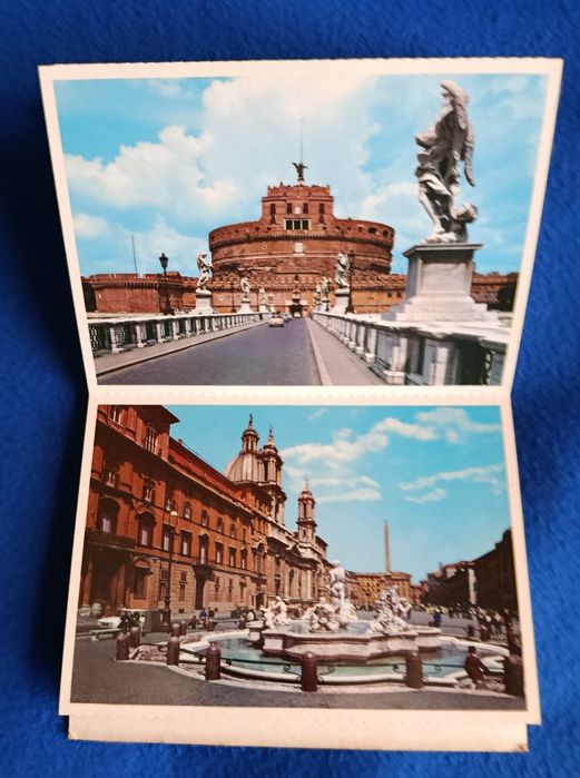 Lote de 16 postais de Roma - Comemorativo do Ano 2000 - Primeira Série