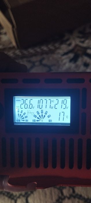 HOULI Power invertor 24/220 з чистою синосоїдою на 1250вт пік 2500вт