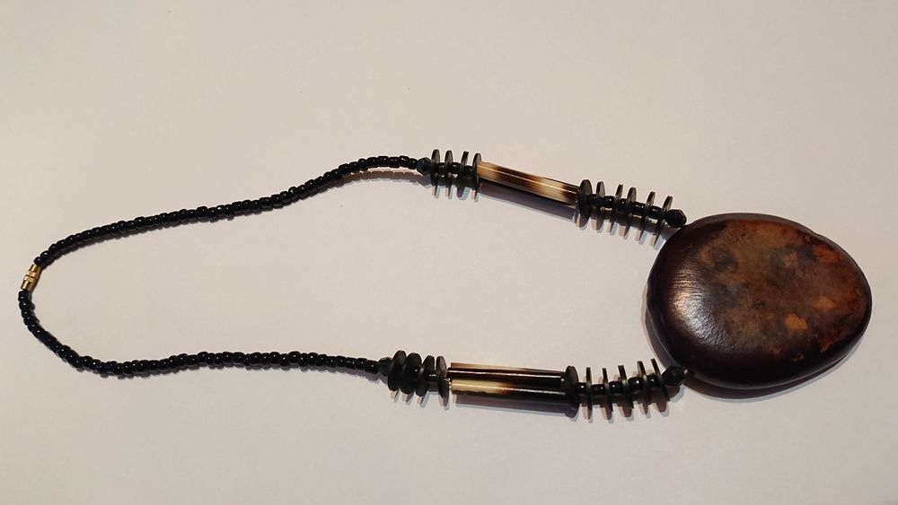 Африканское ожерелье африканские бусы афри подвеска африканский кулон