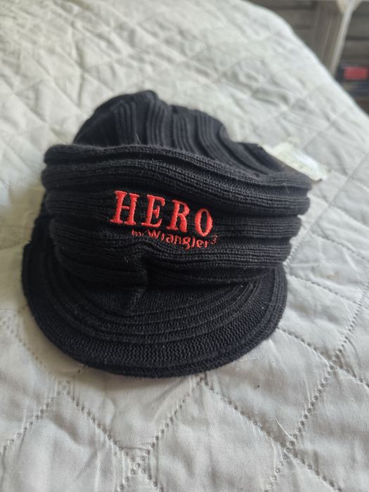 Hero by Wrangler, kaszkiet, czapka czarna