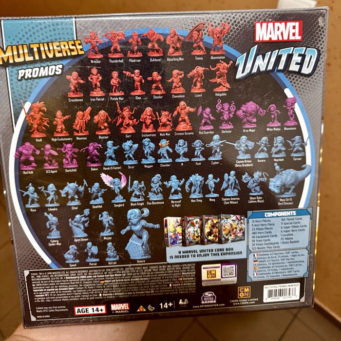 Marvel United Multiverse - KS Stretch goals
