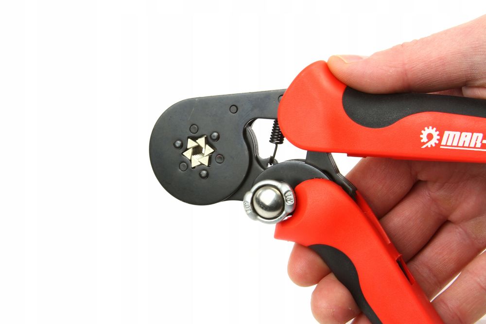 Zaciskarka Praska Konektorów Końcówek Kabli Tulejek Przewodów