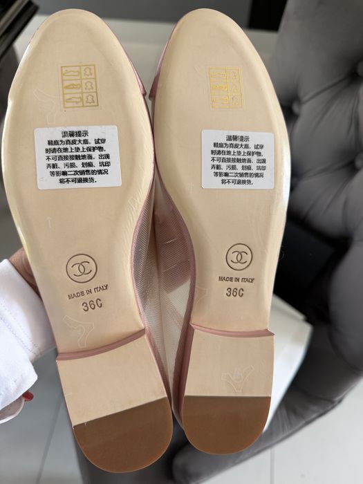 Balerinki chanel cc 36/47