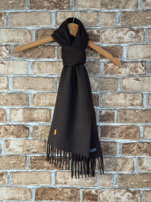 Кашемировый шарф Polo Ralph Lauren made in Scotland (оригинал)