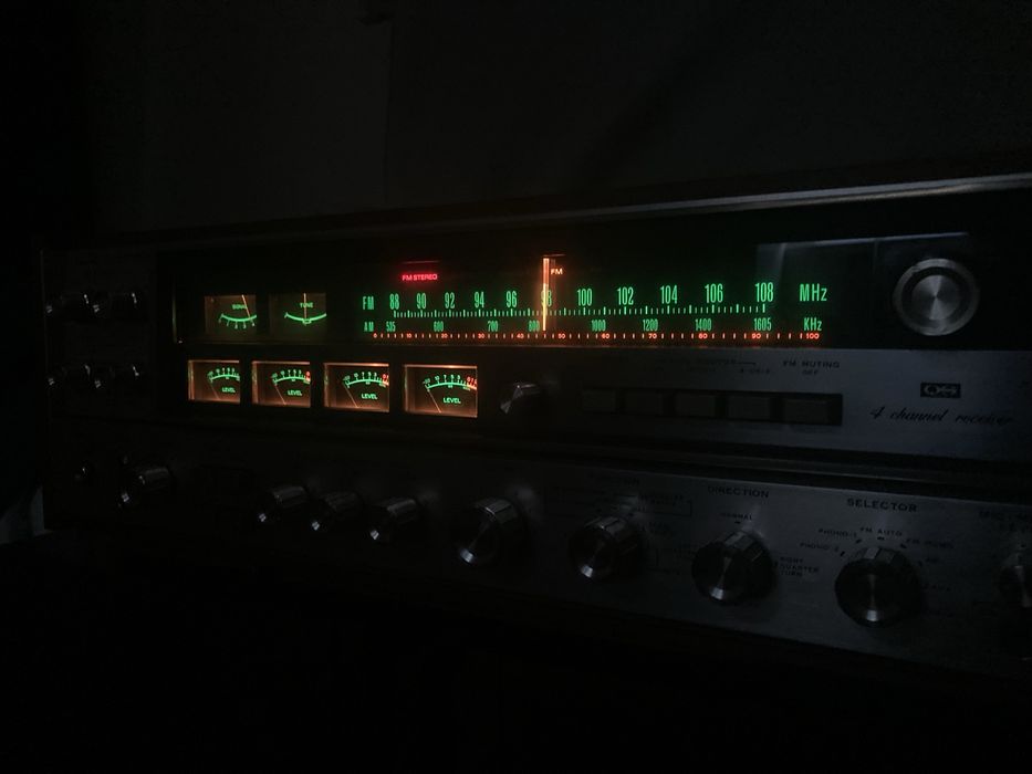 Sansui QRX 5500 amplituner I właściciel.