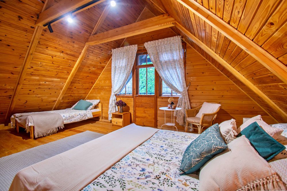 Mazurski dom z bezpośrednim dostępem do jeziora przy lesie