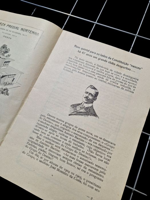 Revista caderneta Porto anos 50