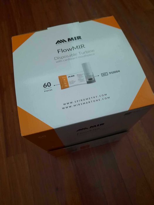 Turbinas descartáveis MIR para Espirometrias