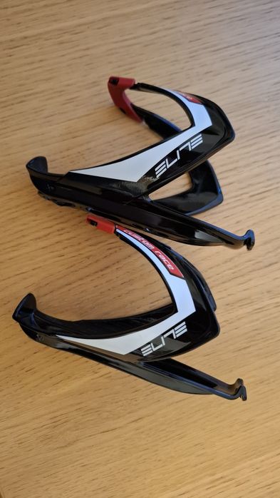 Koszyk na bidon Elite Custom Race czerwony używane