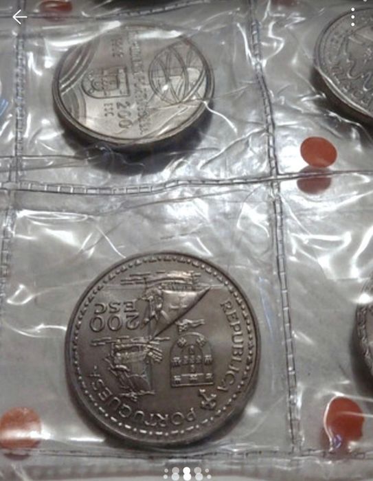 Moedas VÁRIAS 100/200 escudos