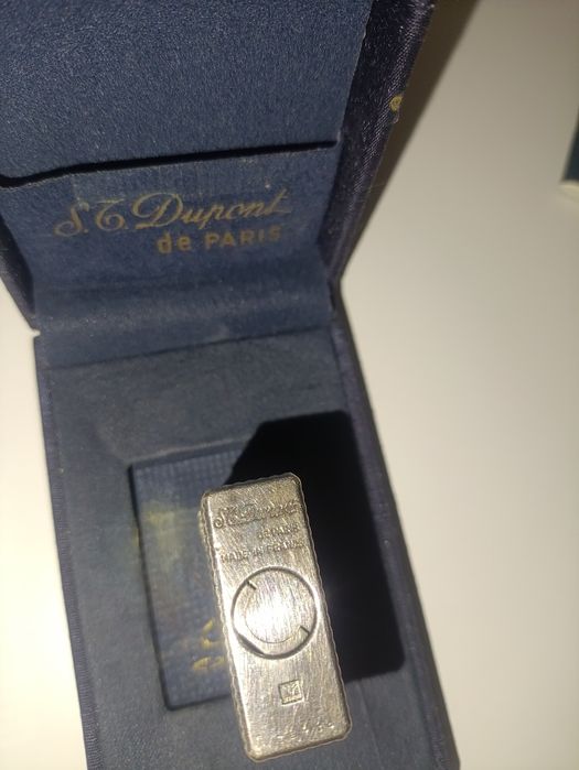 Isqueiro S.J. Dupont prata