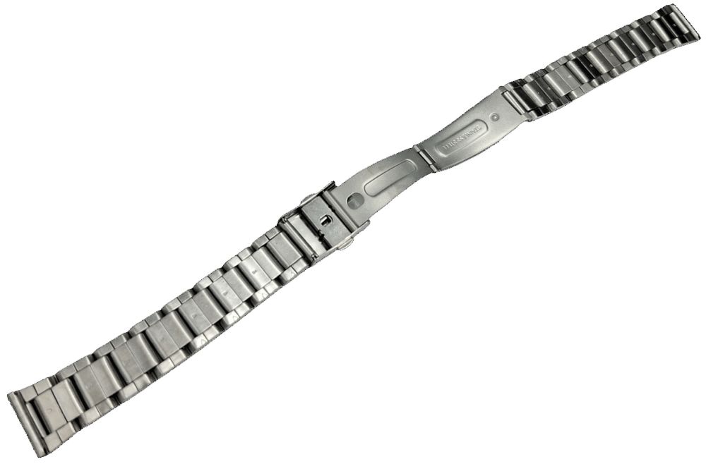 Nowa Bransoleta bransoletka do zegarka elegancka 18 mm stal nierdzewna