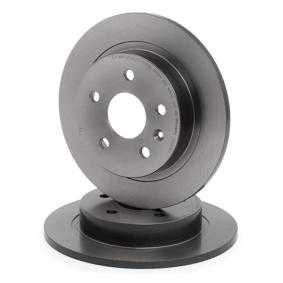 Par discos BREMBO 5x120 Opel/Saab