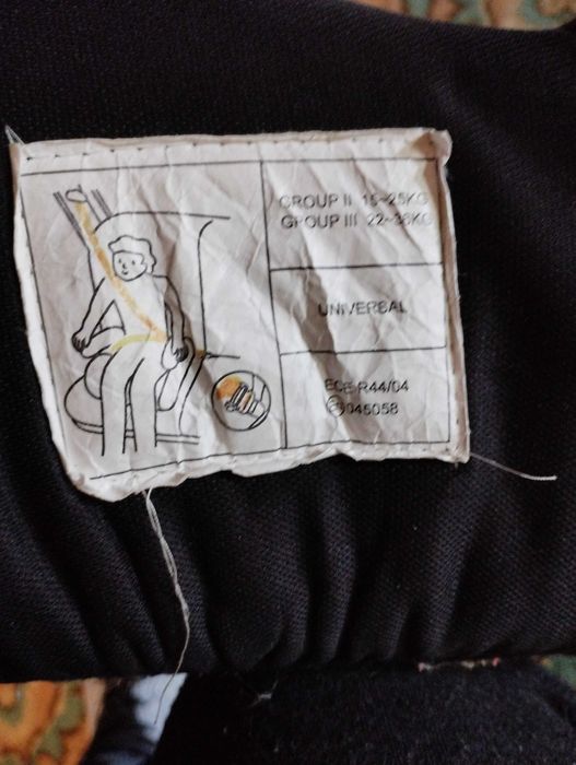 Assento auto criança