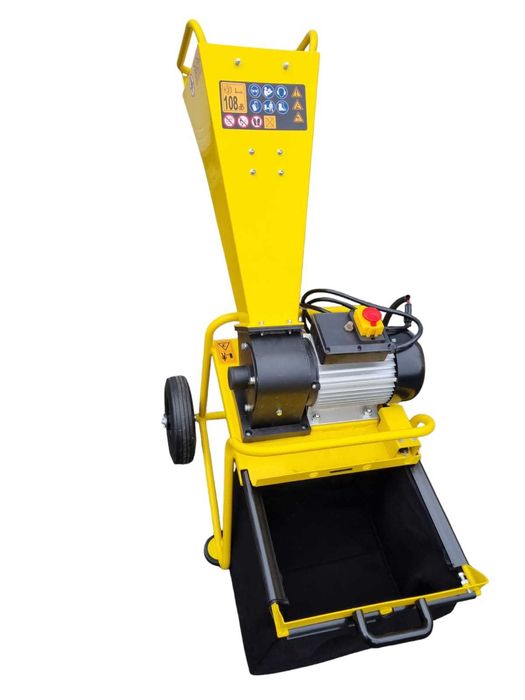 Rębak rozdrabniacz do gałęzi elektryczny HDM 3500W 3,5kW Mocny wydajny