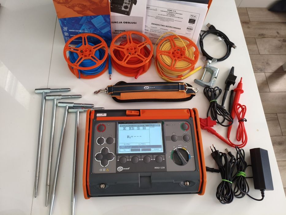 Miernik Sonel MRU 120, stan idealny, aktualne wzrocowanie