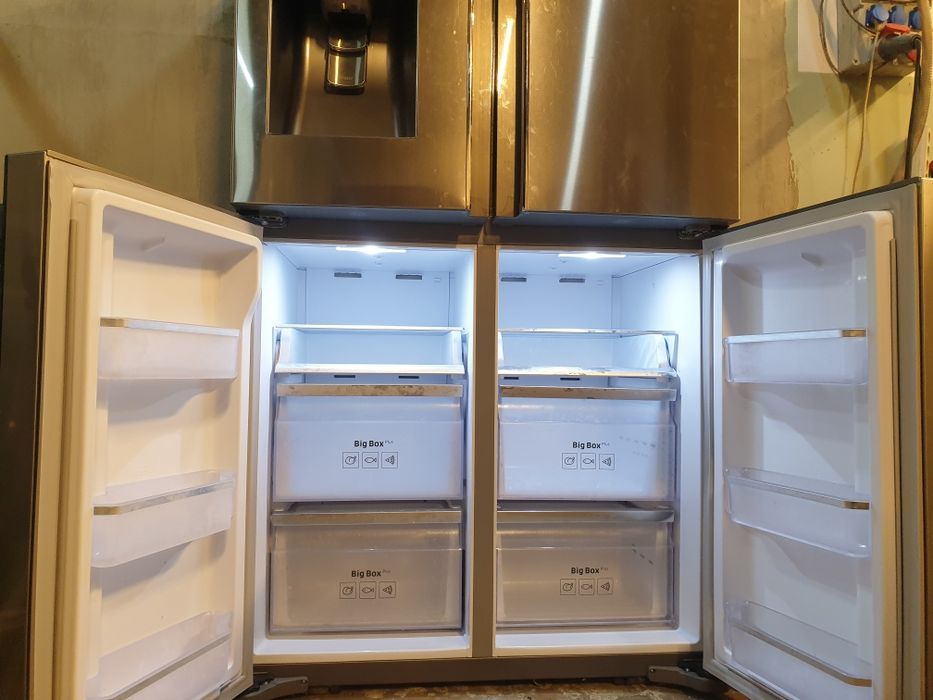 Lodówka SBS Samsung zadbana po przeglądzie gwarancja