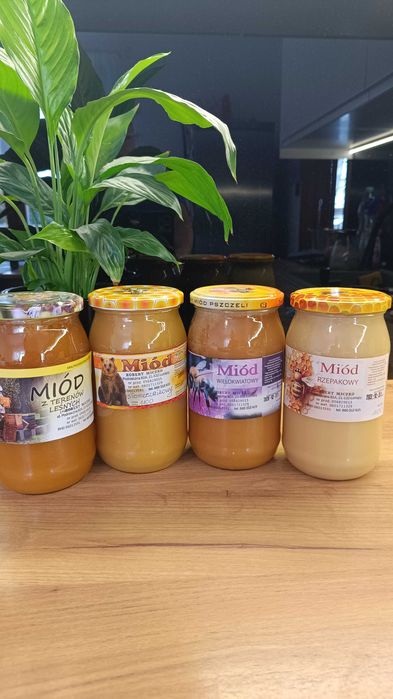 Pyszne ,naturalne miody z lubelszczyzny