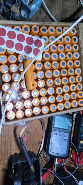 Bateria li-ion 21700 novo, 5000mAh 3,7v 18650 novo 3800mAh