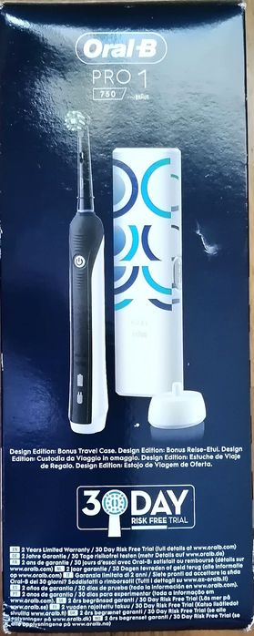 Escova de dentes elétrica Pro Series 1 ORAL-B- nova, 2 anos garantia