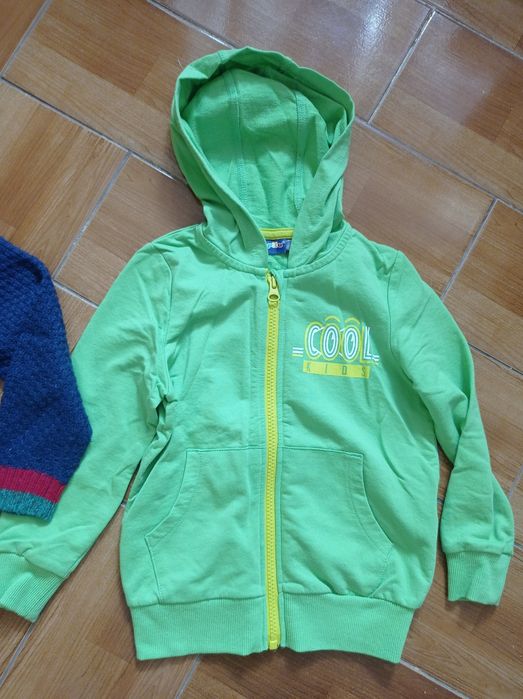 Новогодний свитер Эльфа George 98-104р., кофта в подарок