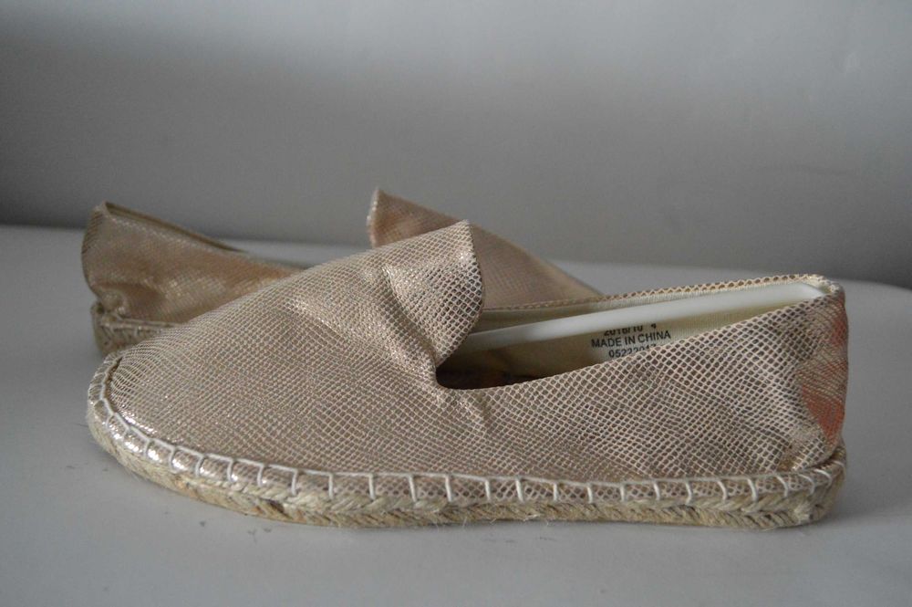 Asos espadryle r. 37 złote Nowe