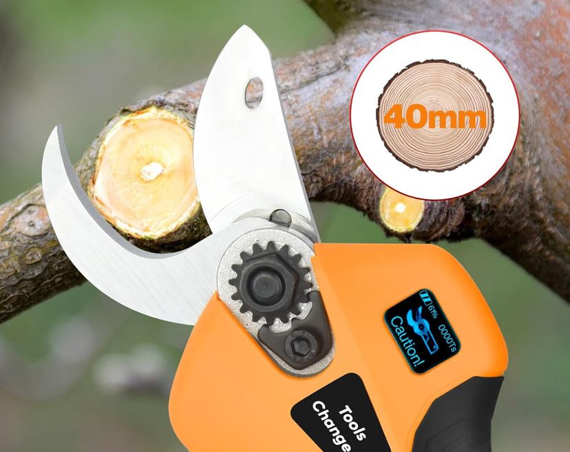 Tesoura de podar a bateria