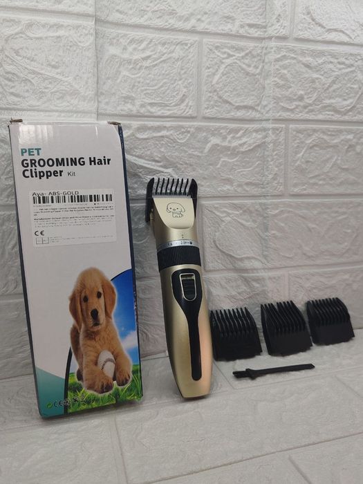 Аккумуляторна машинка для стрижки собак/котів (тварин)