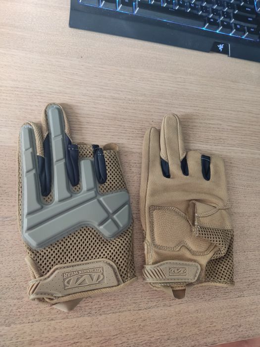 Rękawice wojskowe mechanix M pact 3 finger gloves