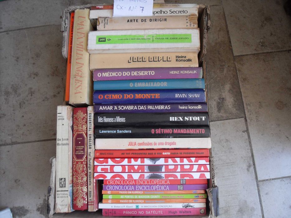 Livros usados diversos LOTE 174 livros